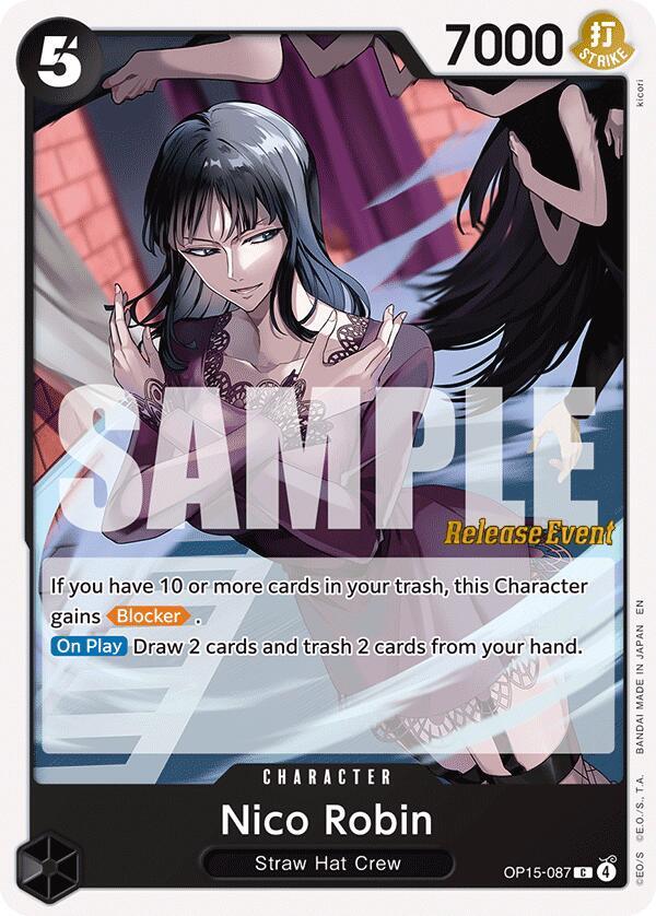 Nico Robin (OP15-087) [Adventure on Kami's Island Release Event Cards]