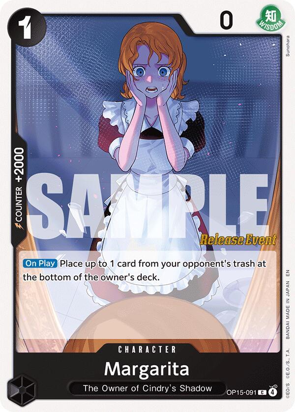 Margarita (OP15-091) [Adventure on Kami's Island Release Event Cards]