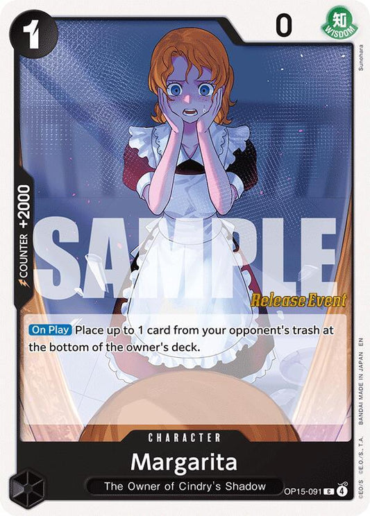 Margarita (OP15-091) [Adventure on Kami's Island Release Event Cards]