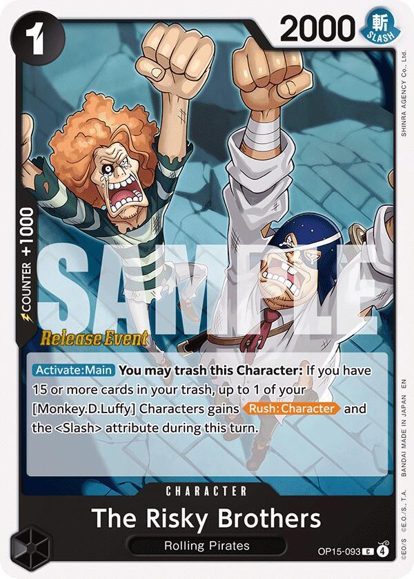 The Risky Brothers (OP15-093) [Adventure on Kami's Island Release Event Cards]
