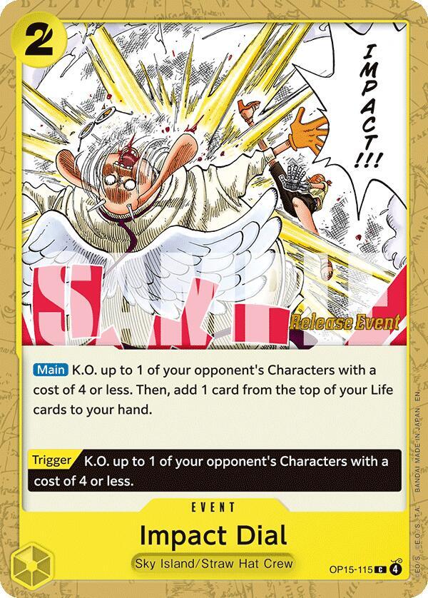 Impact Dial (OP15-115) [Adventure on Kami's Island Release Event Cards]