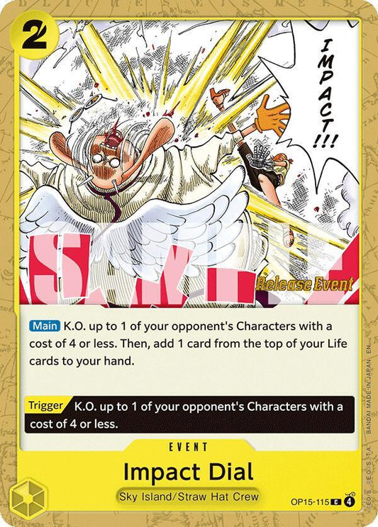 Impact Dial (OP15-115) [Adventure on Kami's Island Release Event Cards]
