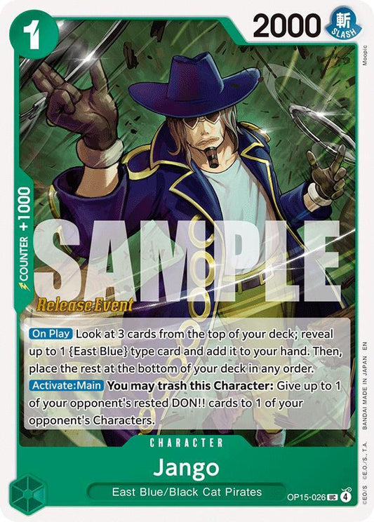 Jango (OP15-026) [Adventure on Kami's Island Release Event Cards]