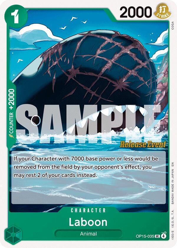 Laboon (OP15-035) [Adventure on Kami's Island Release Event Cards]