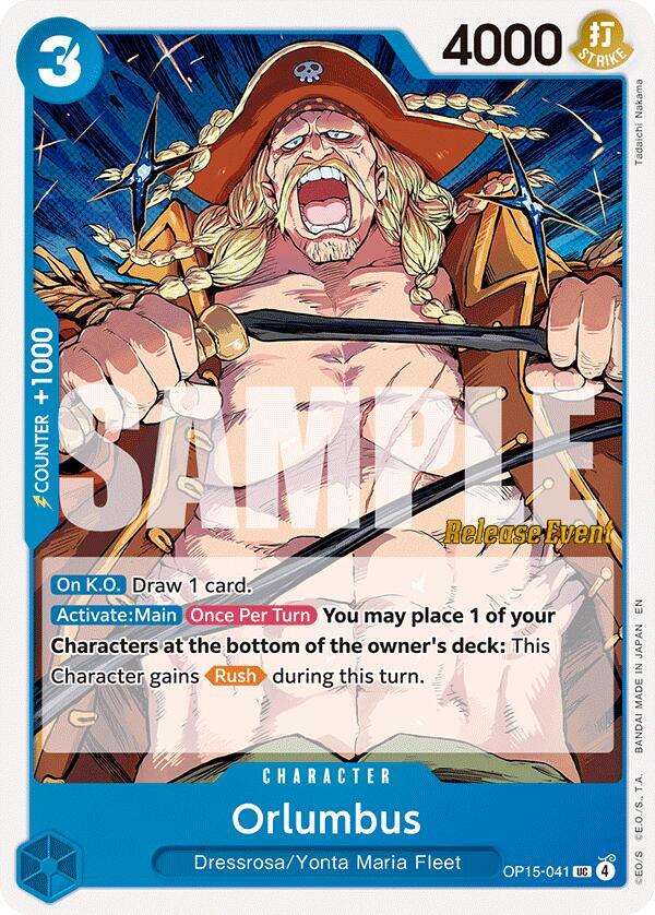 Orlumbus (OP15-041) [Adventure on Kami's Island Release Event Cards]