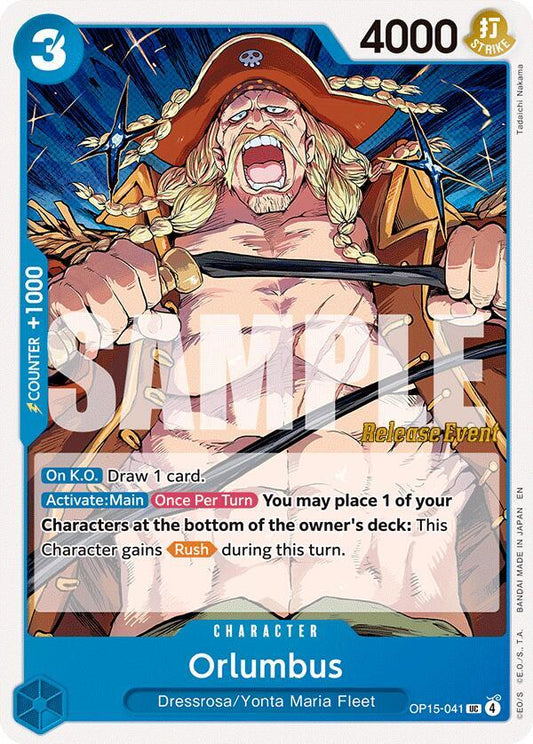 Orlumbus (OP15-041) [Adventure on Kami's Island Release Event Cards]