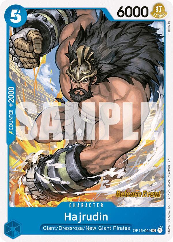 Hajrudin (OP15-049) [Adventure on Kami's Island Release Event Cards]