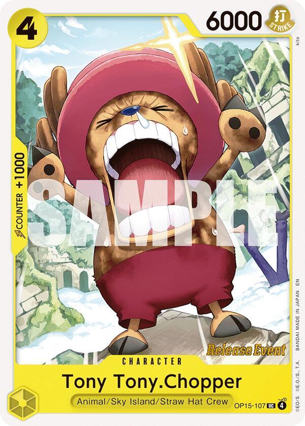 Tony Tony.Chopper (OP15-107) [Adventure on Kami's Island Release Event Cards]