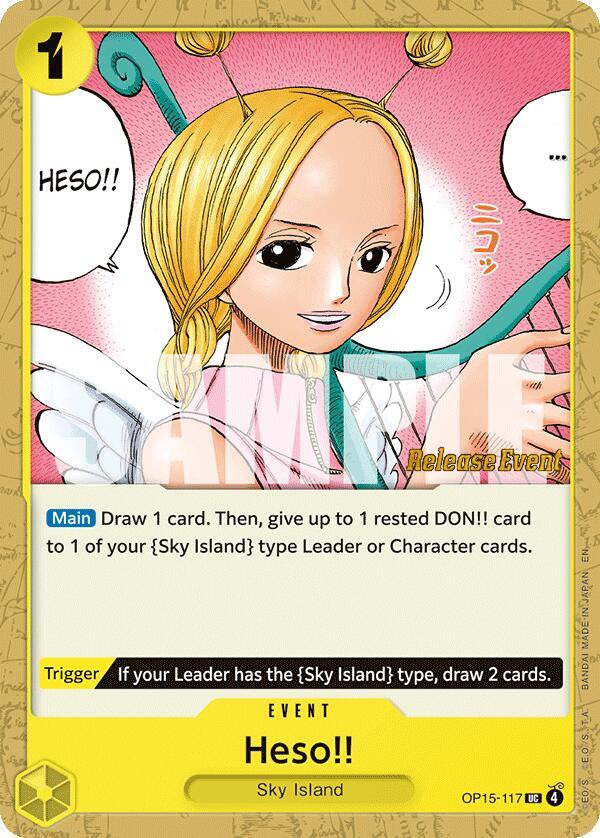 Heso!! (OP15-117) [Adventure on Kami's Island Release Event Cards]