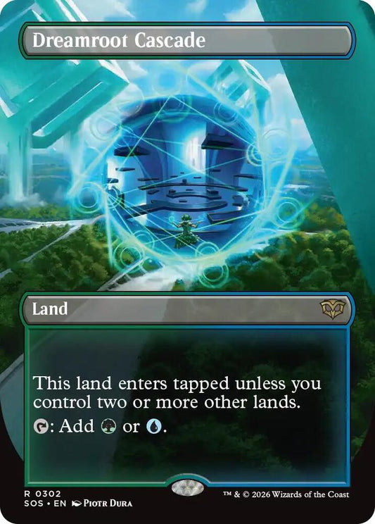 Dreamroot Cascade (Borderless) (302) [Secrets of Strixhaven]