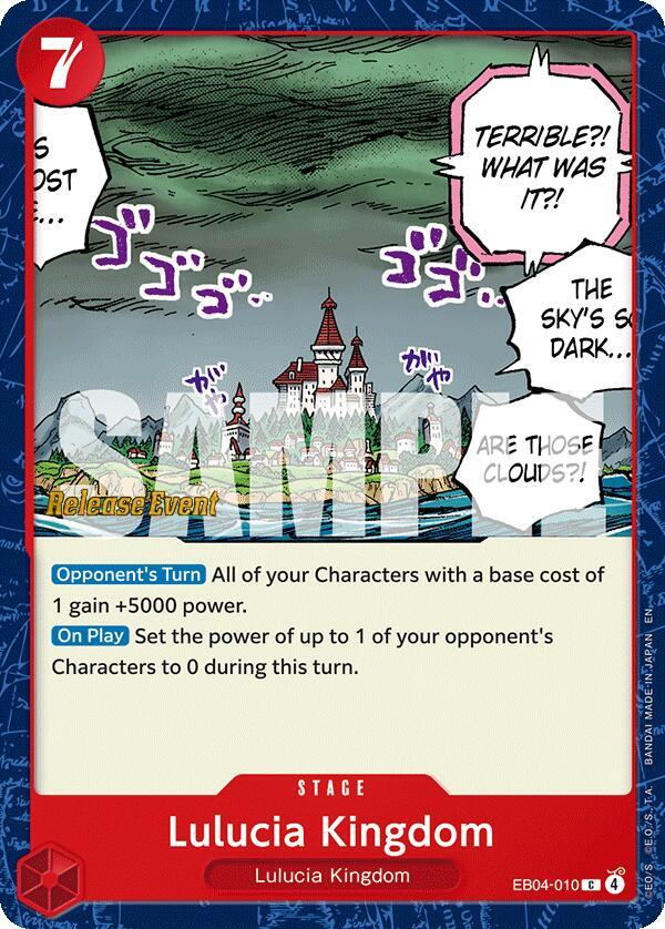 Lulucia Kingdom (EB04-010) [Adventure on Kami's Island Release Event Cards]