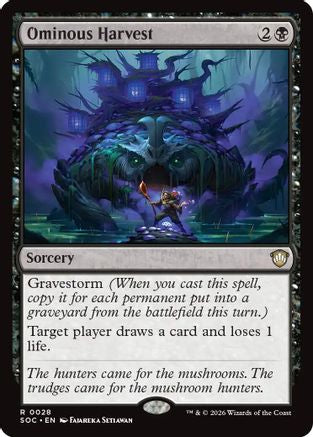 Ominous Harvest (SOC-028) - Commander: Secrets of Strixhaven