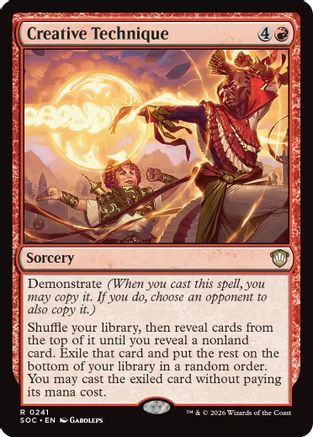 Creative Technique (SOC-241) - Commander: Secrets of Strixhaven