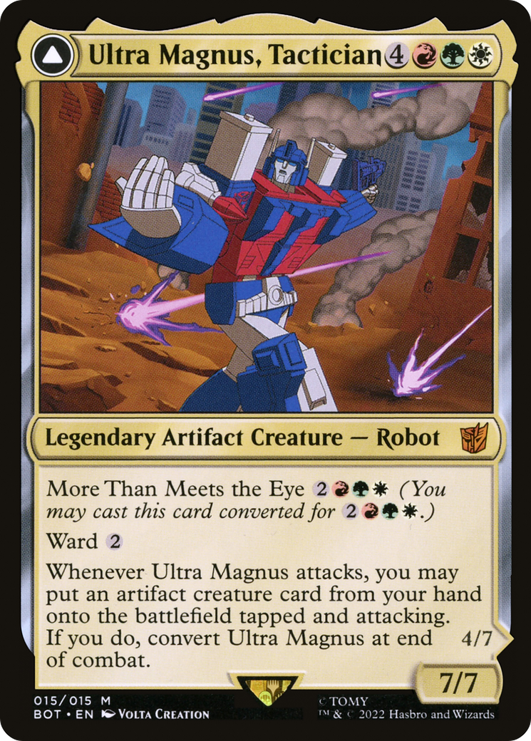 Ultra Magnus, Tactician // Ultra Magnus, Armored Carrier [Universes Beyond: Transformers]