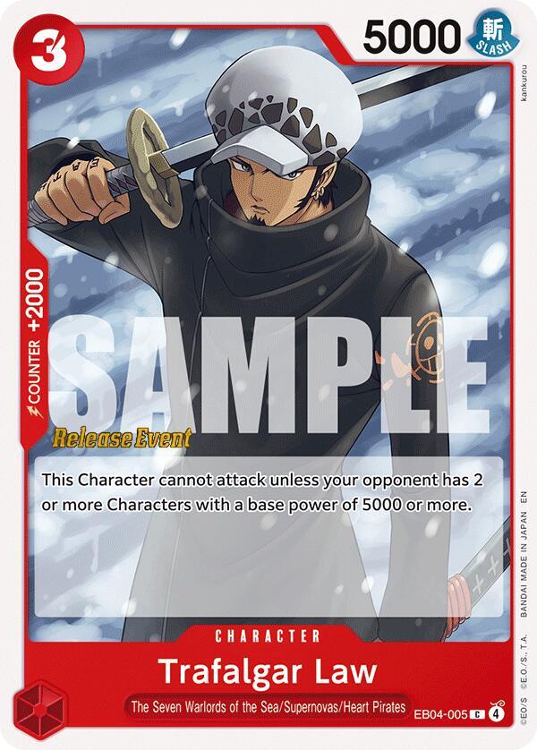 Trafalgar Law (EB04-005) [Adventure on Kami's Island Release Event Cards]