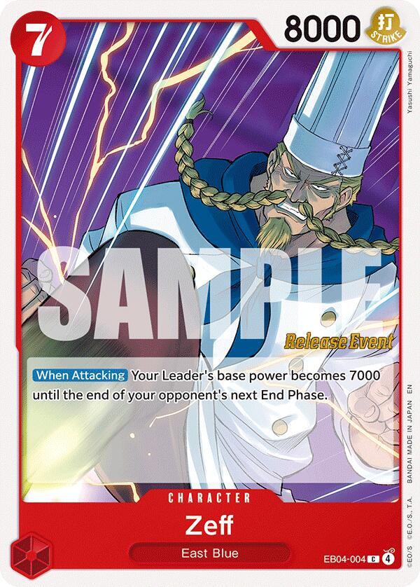 Zeff (EB04-004) [Adventure on Kami's Island Release Event Cards]