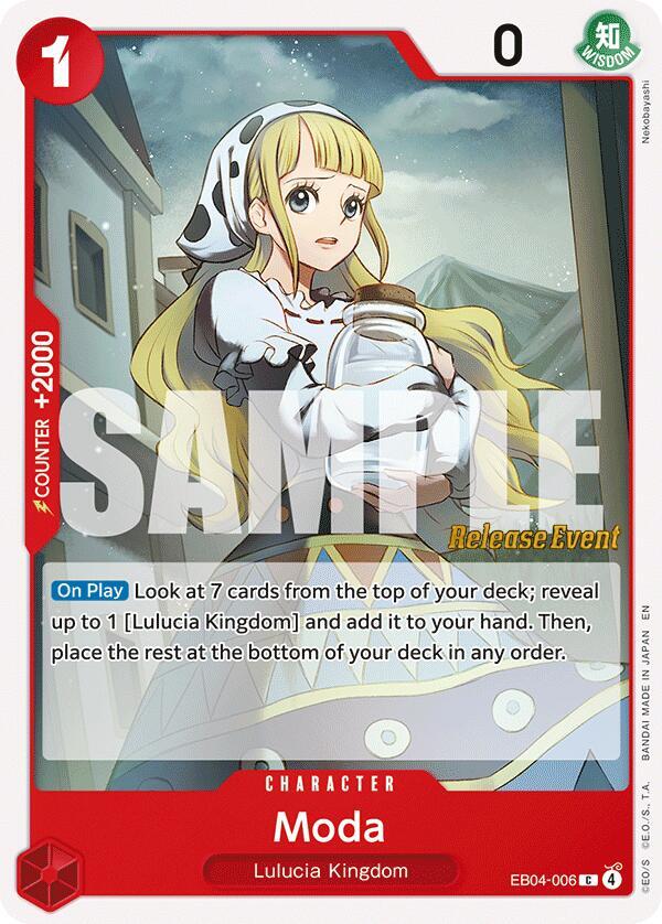 Moda (EB04-006) [Adventure on Kami's Island Release Event Cards]