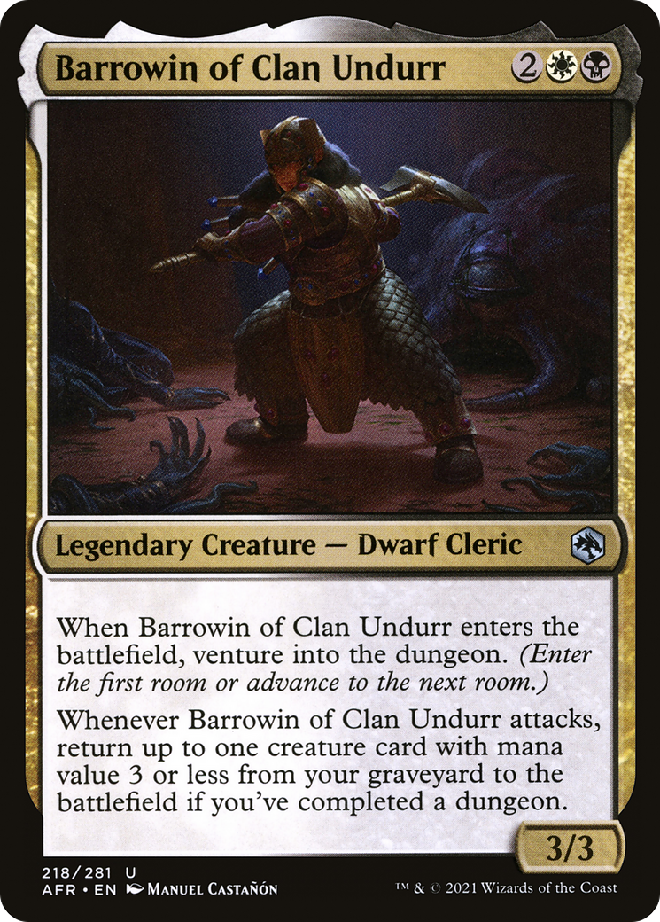 Barrowin of Clan Undurr [Dungeons & Dragons: Adventures in the Forgotten Realms]