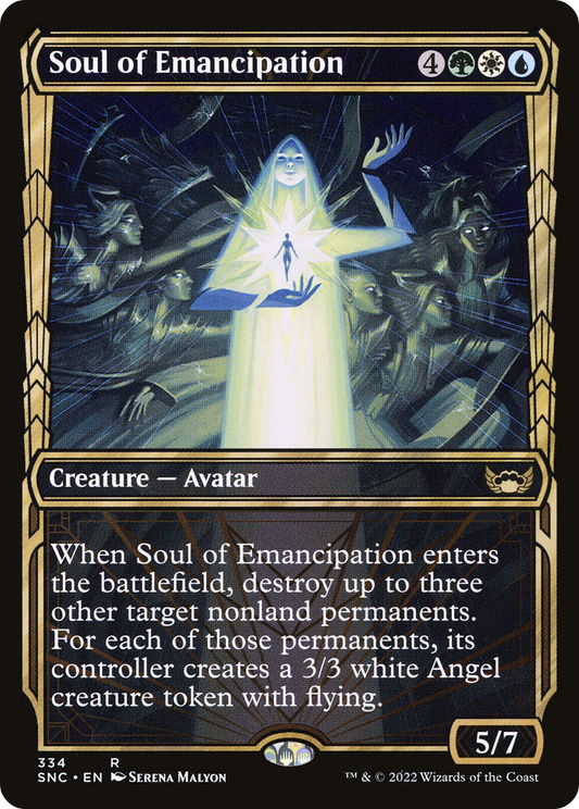 Soul of Emancipation (SNC-334) - Streets of New Capenna: (Showcase)
