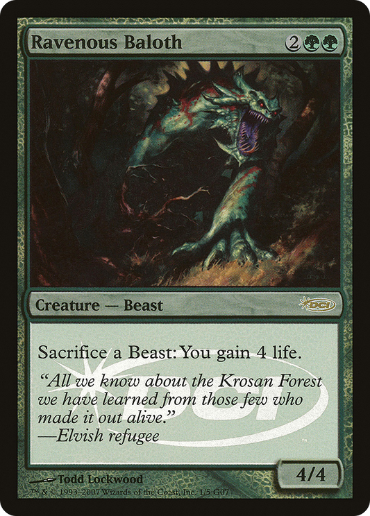 Ravenous Baloth [Judge Gift Cards 2007]