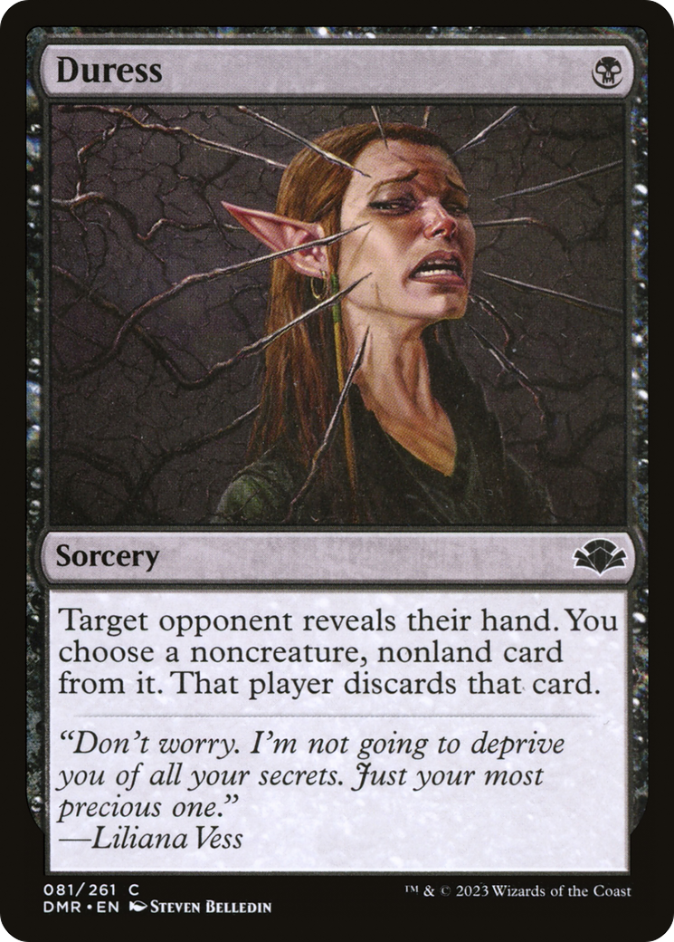 Duress (DMR-081) - Dominaria Remastered Foil