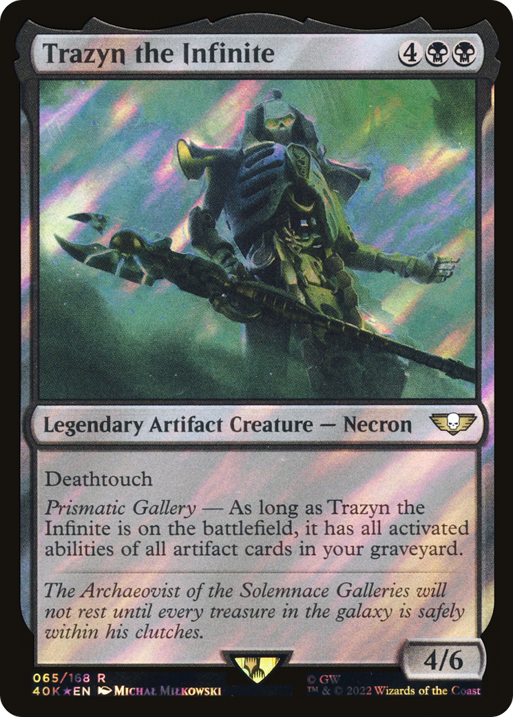 Trazyn the Infinite (Surge Foil) [Universes Beyond: Warhammer 40,000]