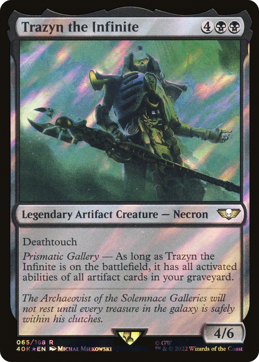 Trazyn the Infinite (Surge Foil) [Universes Beyond: Warhammer 40,000]
