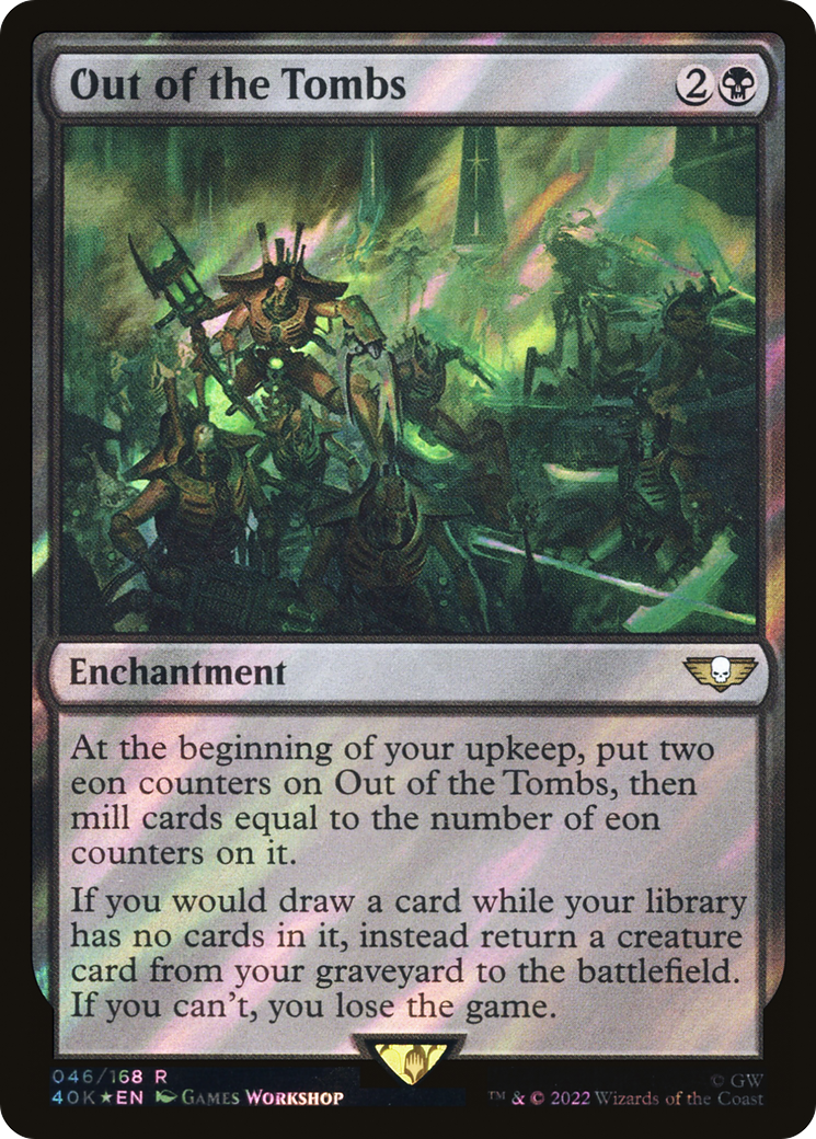 Out of the Tombs (Surge Foil) [Universes Beyond: Warhammer 40,000]