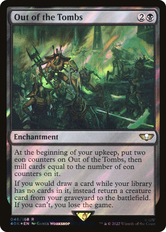 Out of the Tombs (Surge Foil) [Universes Beyond: Warhammer 40,000]