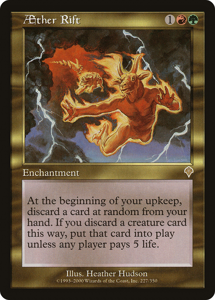 Aether Rift (INV-227) - Invasion Foil