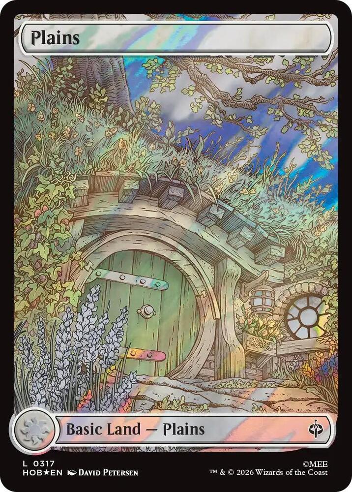 Plains (0317) (Surge Foil) [The Hobbit]