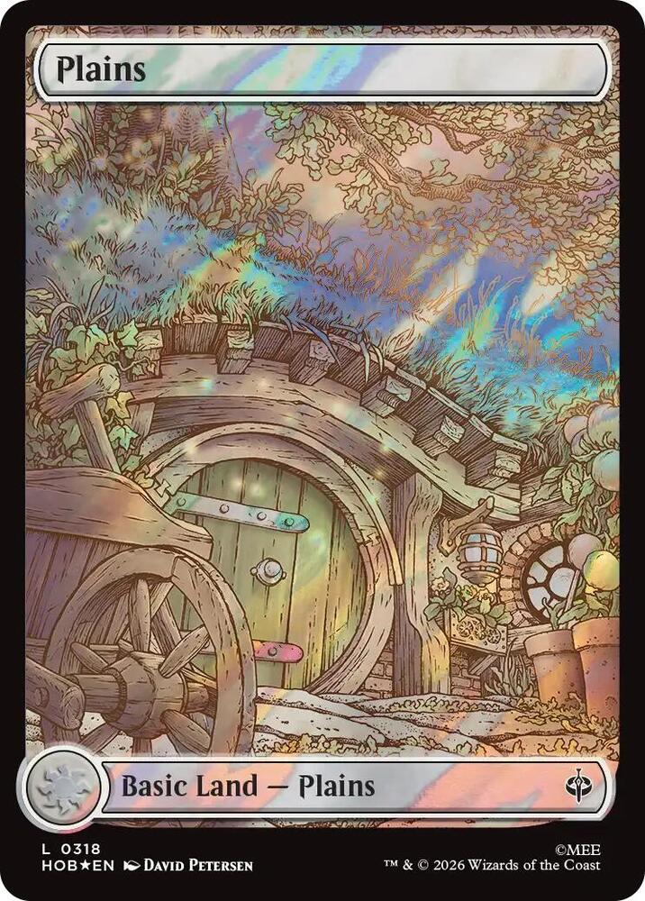 Plains (0318) (Surge Foil) [The Hobbit]