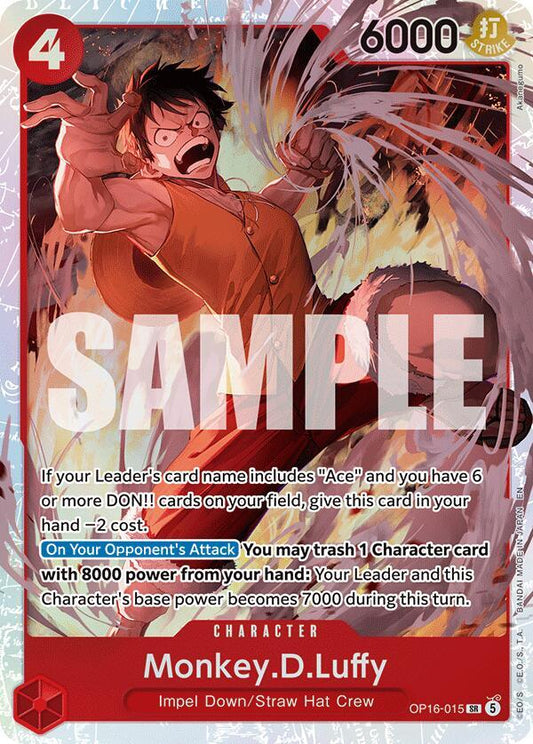Monkey.D.Luffy (OP16-015) [The Time of Battle]
