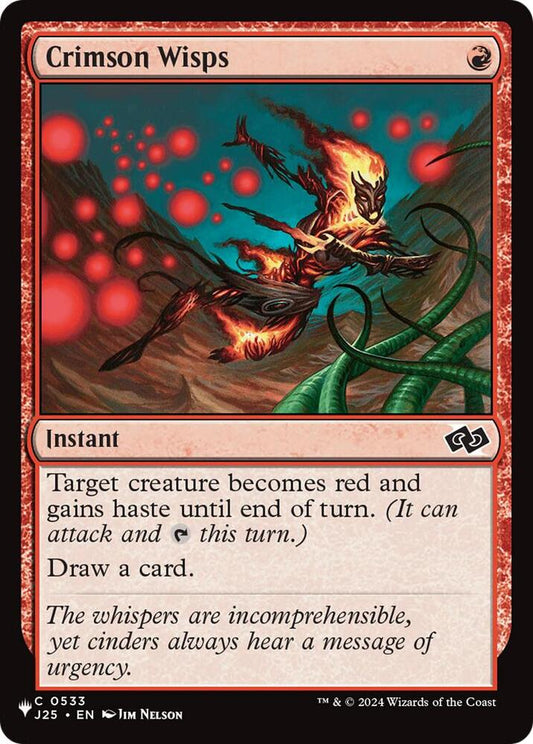 Crimson Wisps (J25) (533) [The List]