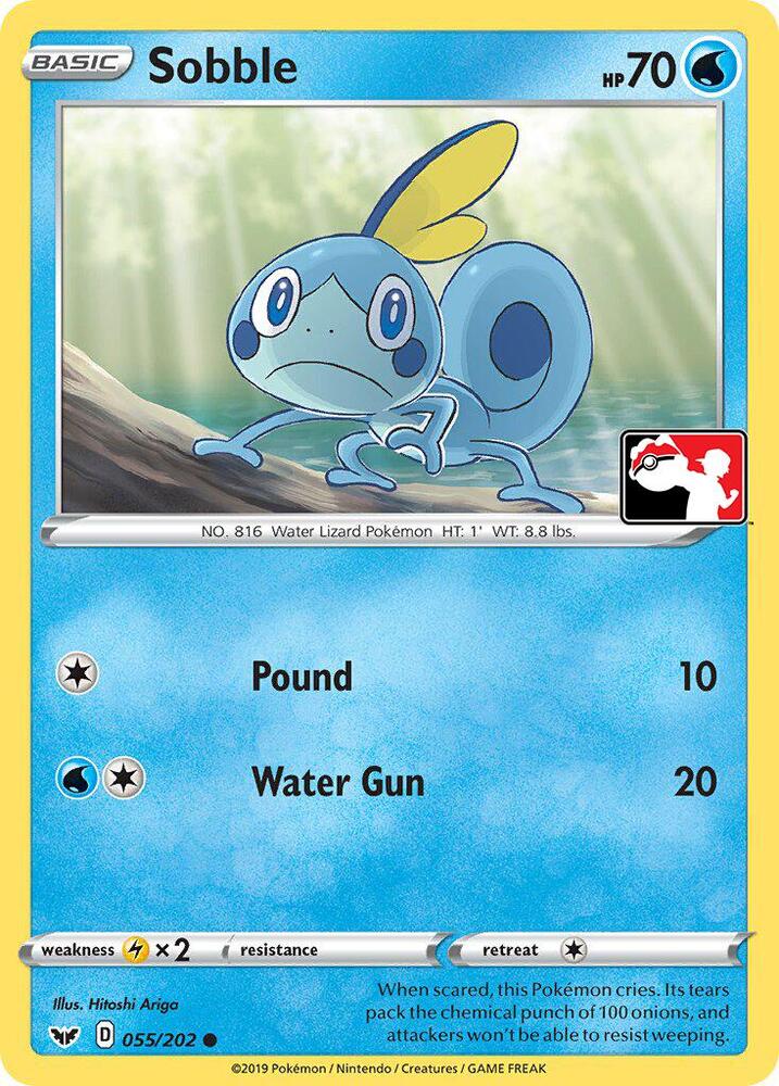 Sobble (Library Exclusive) (055/202) [Miscellaneous Cards and Products]