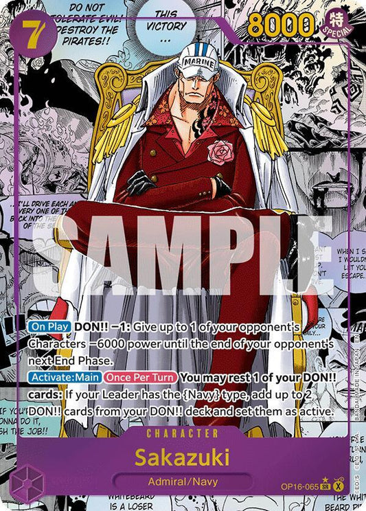 Sakazuki (Manga) (OP16-065) [The Time of Battle]