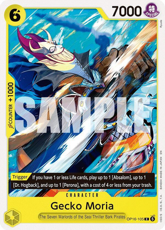 Gecko Moria (OP16-105) [The Time of Battle]