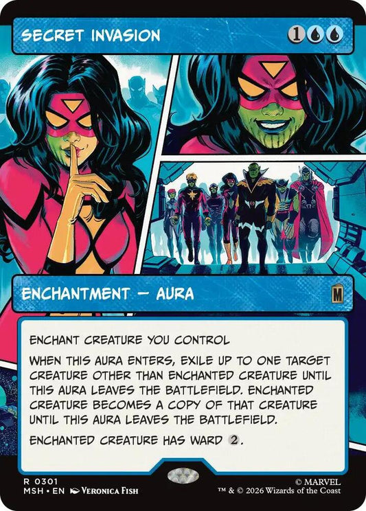 Secret Invasion (Borderless) (301) [Marvel Super Heroes]