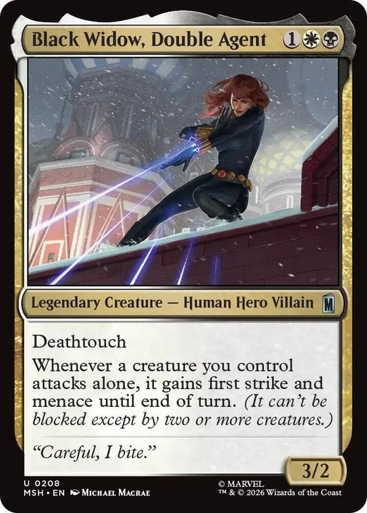 Black Widow, Double Agent (208) [Marvel Super Heroes]