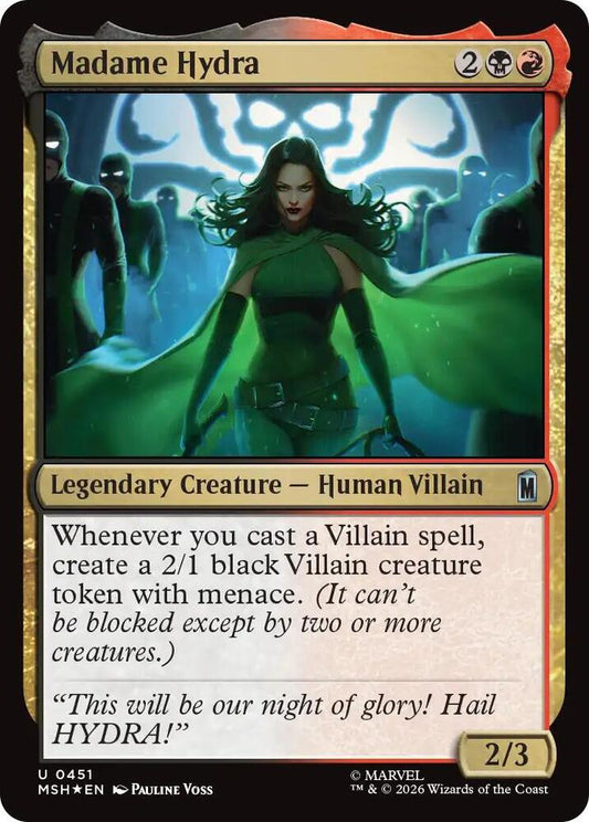 Madame Hydra (Surge Foil) (451) [Marvel Super Heroes]