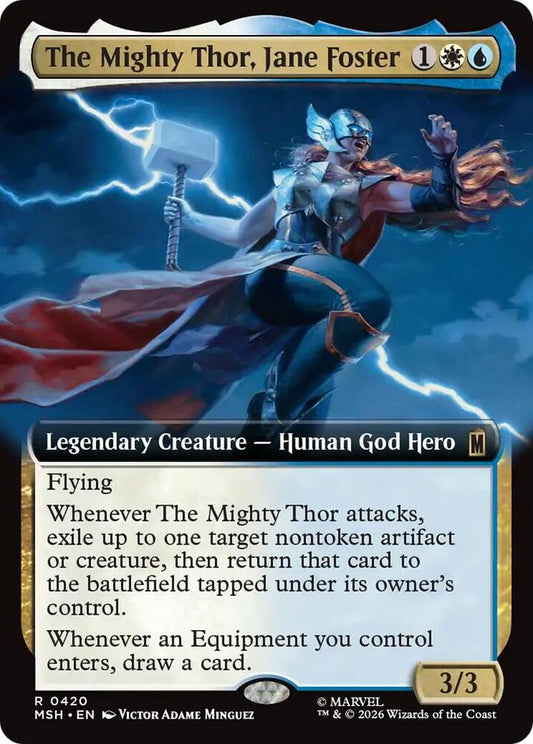 The Mighty Thor, Jane Foster (Extended Art) (420) [Marvel Super Heroes]