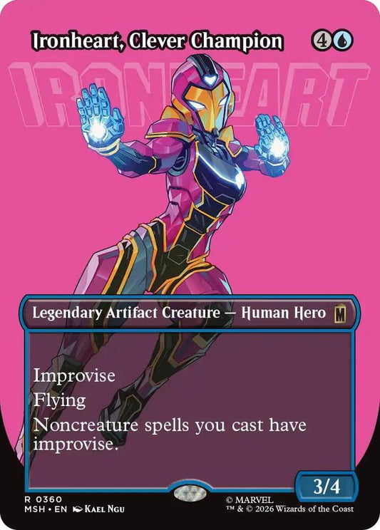 Ironheart, Clever Champion (Borderless) (360) [Marvel Super Heroes]