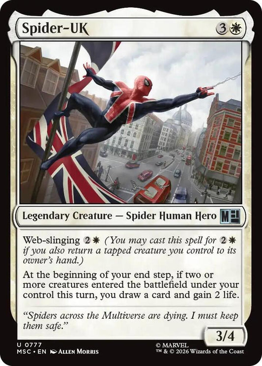 Spider-UK (777) [Marvel Super Heroes Commander]