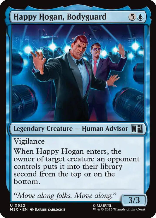 Happy Hogan, Bodyguard (622) [Marvel Super Heroes Commander]