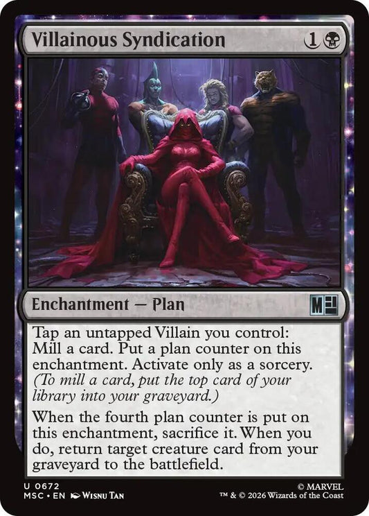 Villainous Syndication (672) [Marvel Super Heroes Commander]