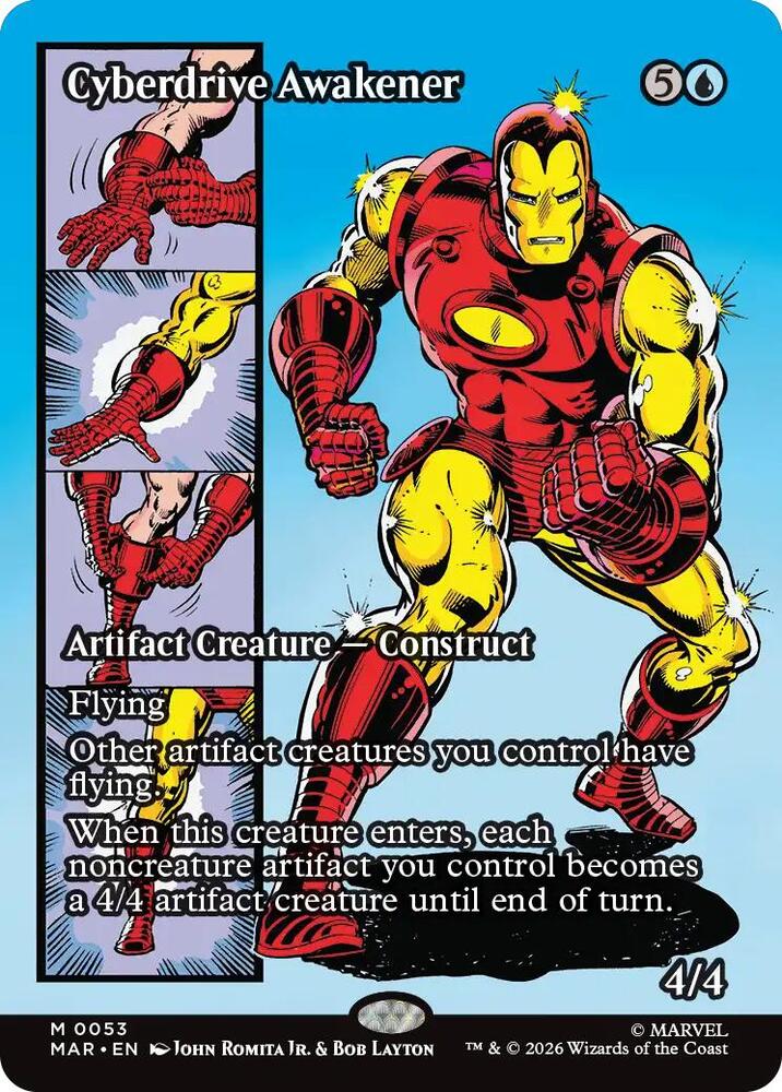 Cyberdrive Awakener (Borderless) (53) [Marvel Universe Eternal-Legal]
