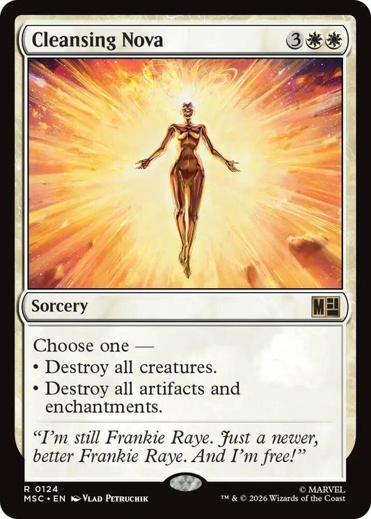 Cleansing Nova (124) [Marvel Super Heroes Commander]