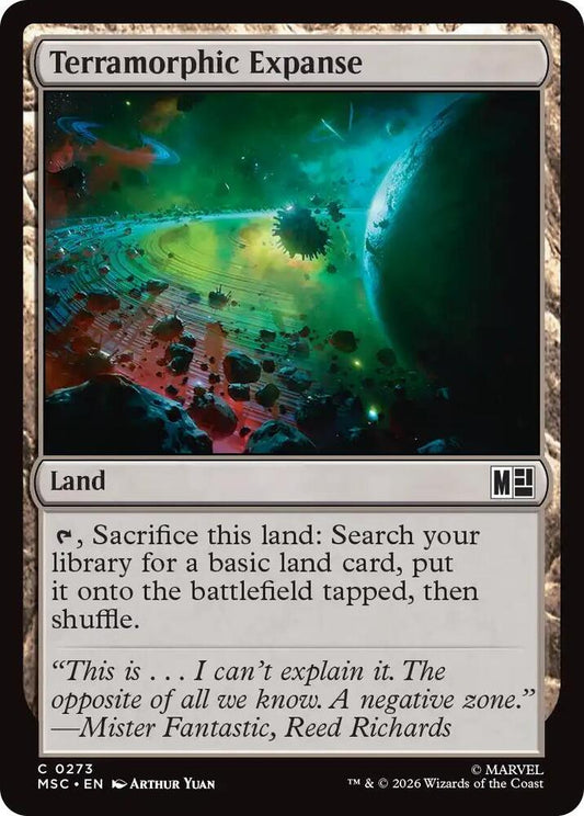 Terramorphic Expanse (0273) (Surge Foil) [Marvel Super Heroes Commander]