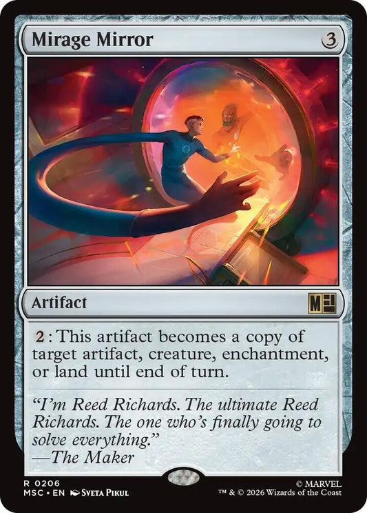 Mirage Mirror (Surge Foil) (206) [Marvel Super Heroes Commander]