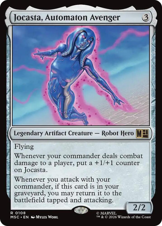 Jocasta, Automaton Avenger (Surge Foil) (108) [Marvel Super Heroes Commander]